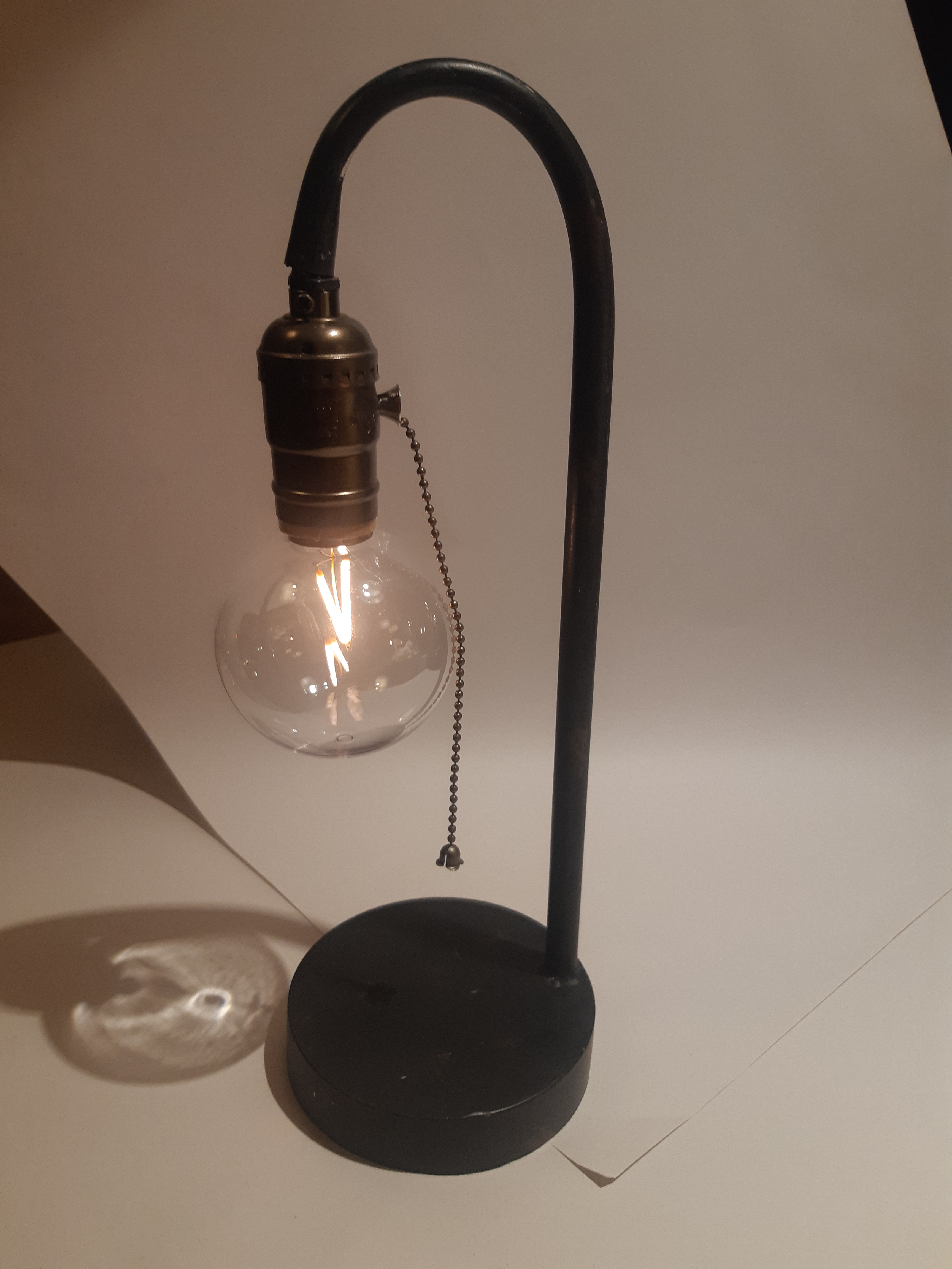 schade Sandalen biologie Led lamp op batterijen 38cm hoog
